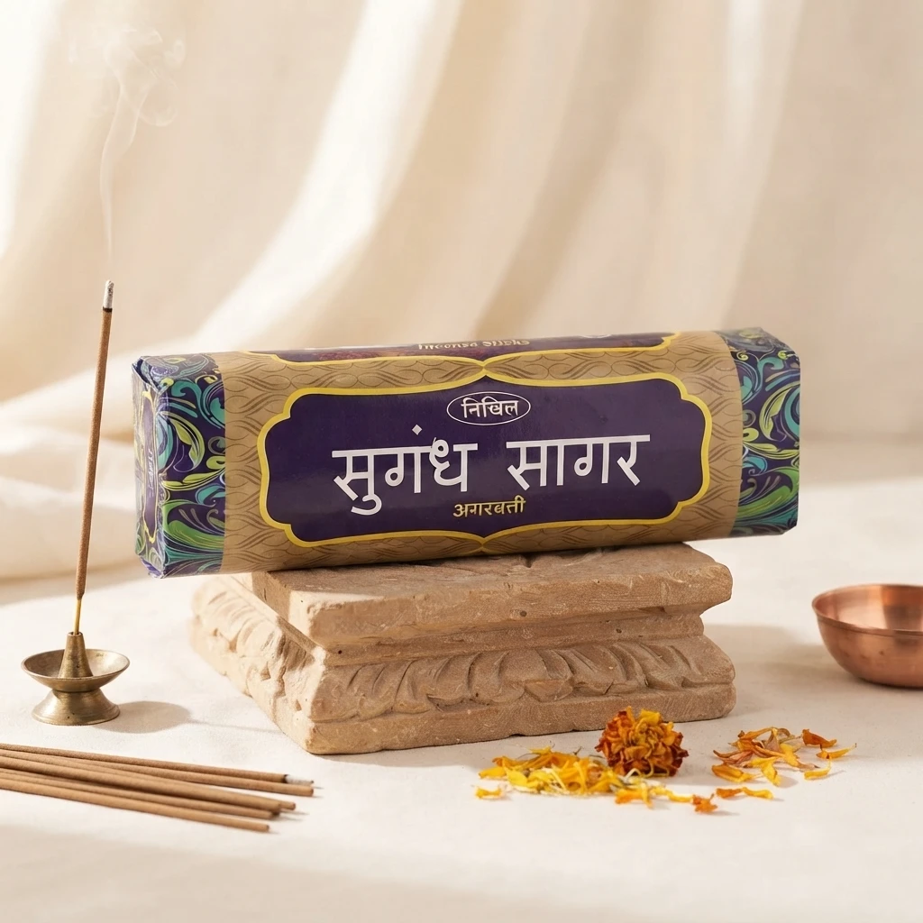 Sugandh Sagar - Agarbatti Nikhil at Chaitanya Stores Sangmeshwar