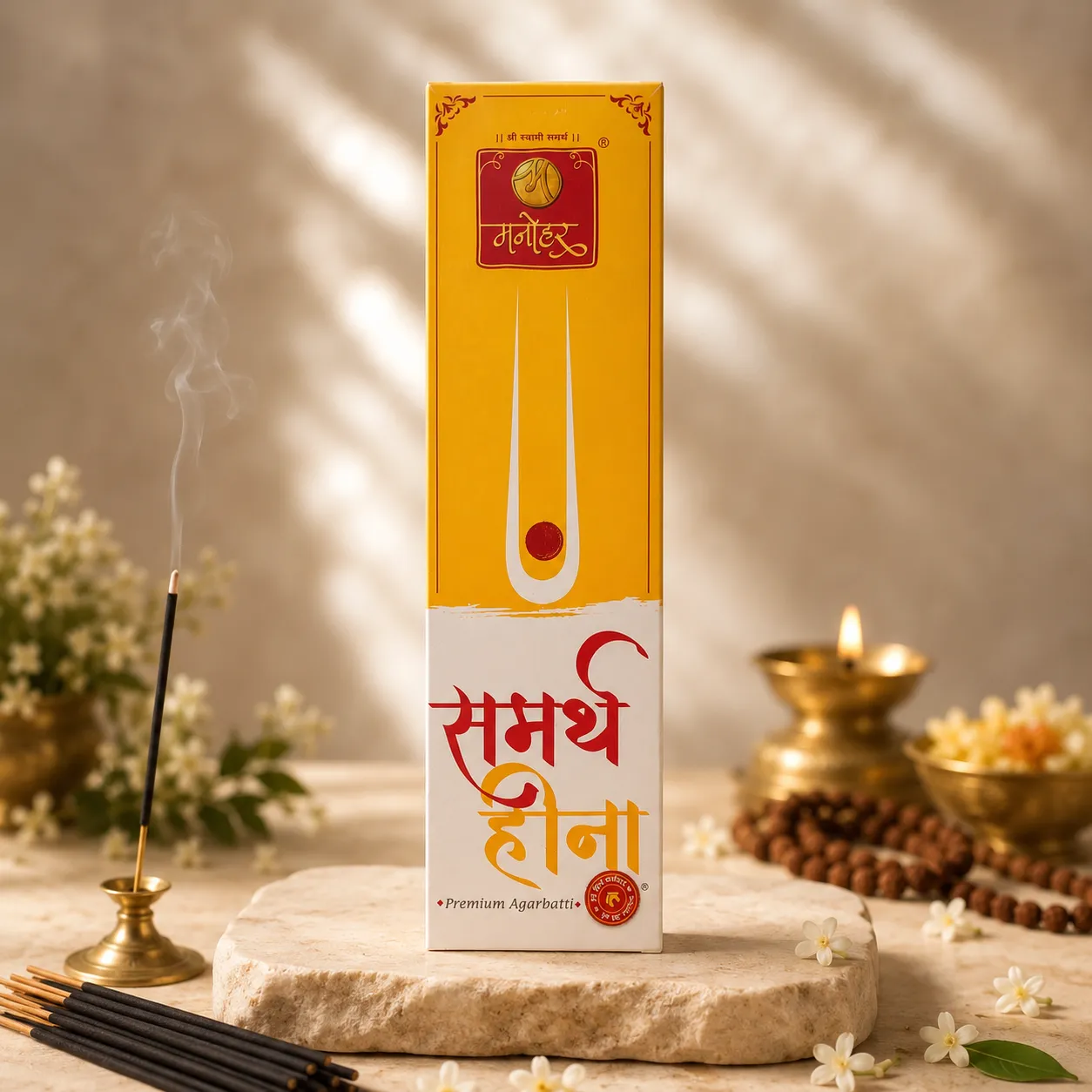 Samarth Hina - Premium Agarbatti Manohar at Chaitanya Stores Sangmeshwar