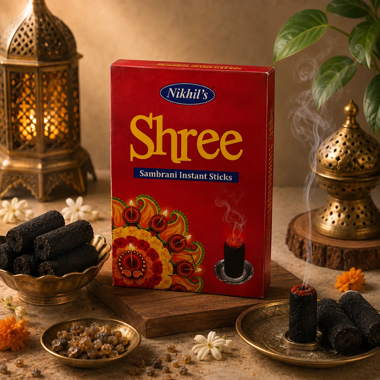 Shree - Sambrani Dhoop Sticks Nikhil at Chaitanya Stores Sangmeshwar