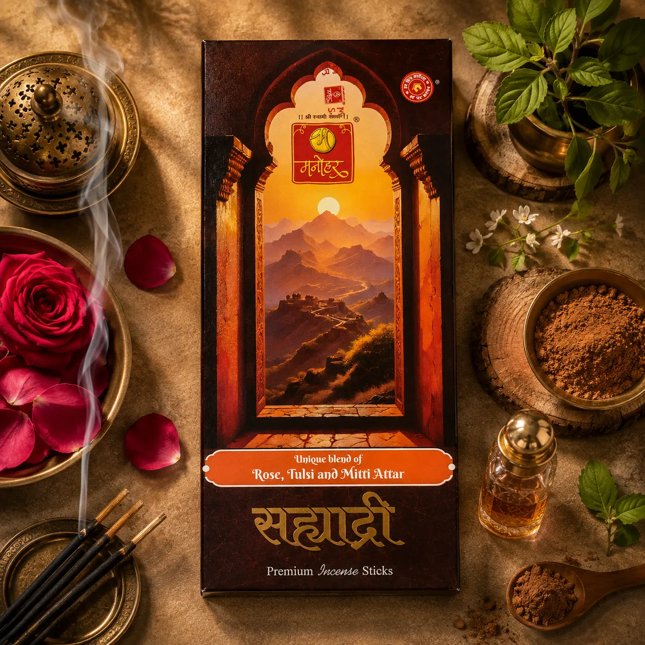 Sahyadri - Premium Agarbatti Manohar at Chaitanya Stores Sangmeshwar