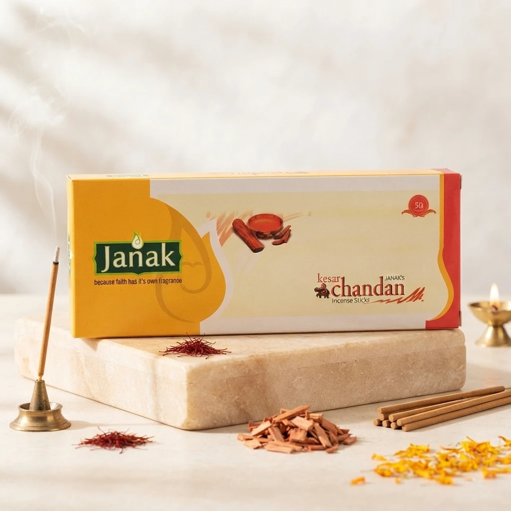 Kesar Chandan - Agarbatti Janak at Chaitanya Stores Sangmeshwar