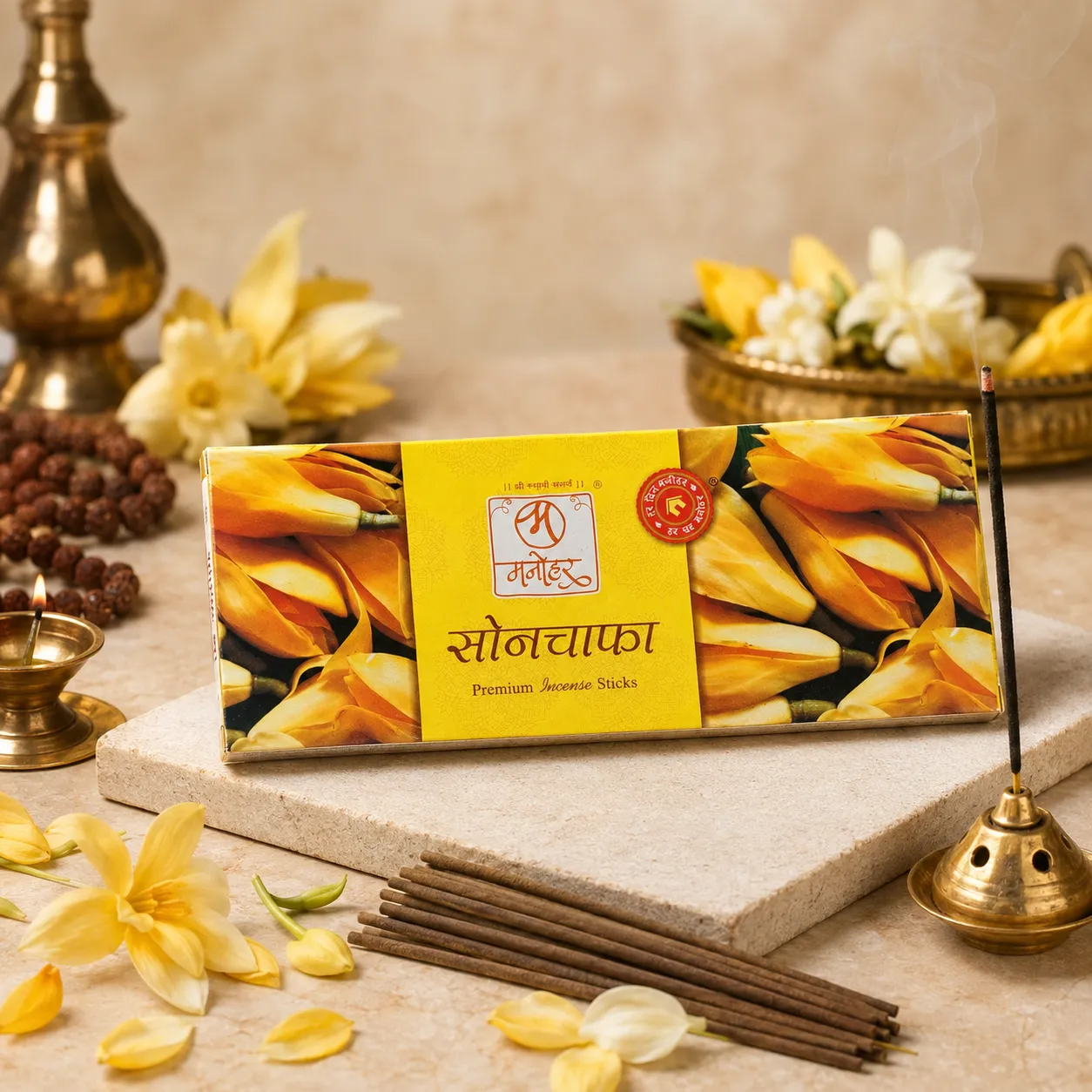 Sonchapha - Premium Agarbatti Manohar at Chaitanya Stores Sangmeshwar
